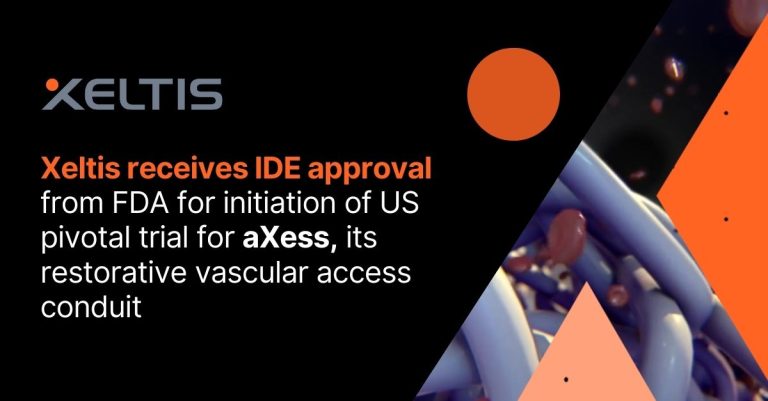 Xeltis IDE approval from FDA aXess – Ysios Capital